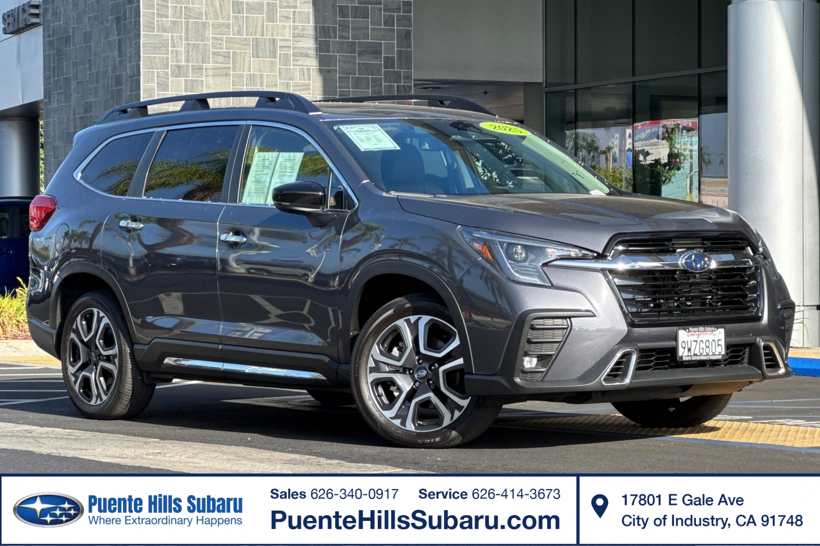 Magnetite Gray Metallic 2025 Subaru Ascent SUV / Crossover All-Wheel Drive Automatic