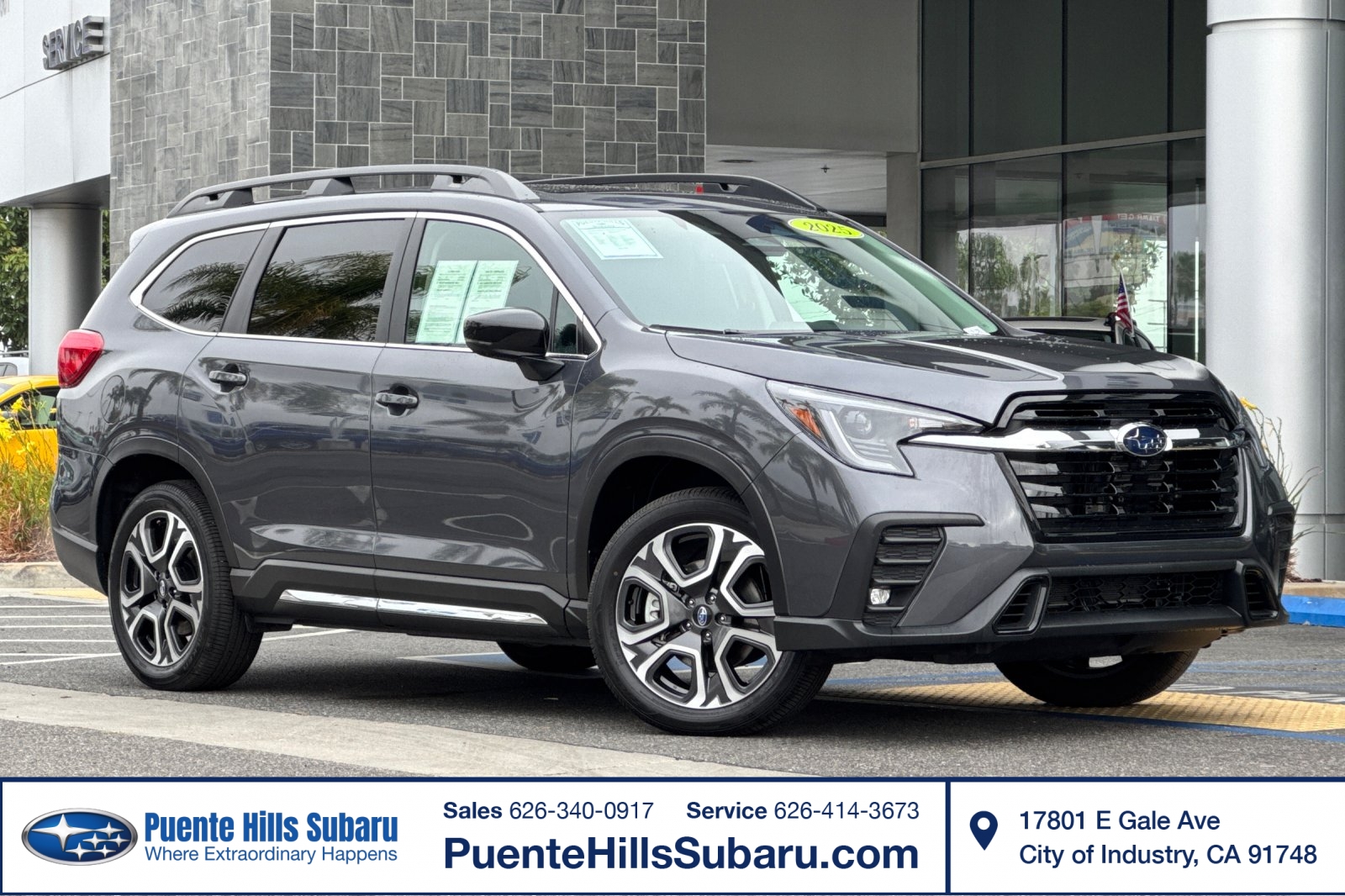 Magnetite Gray Metallic 2025 Subaru Ascent SUV / Crossover All-Wheel Drive Automatic