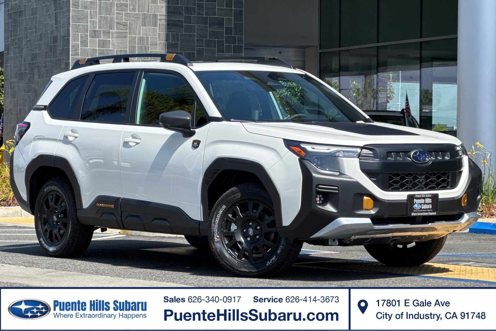Crystal White Pearl 2026 Subaru Forester SUV / Crossover All-Wheel Drive Continuously Variable Transmission
