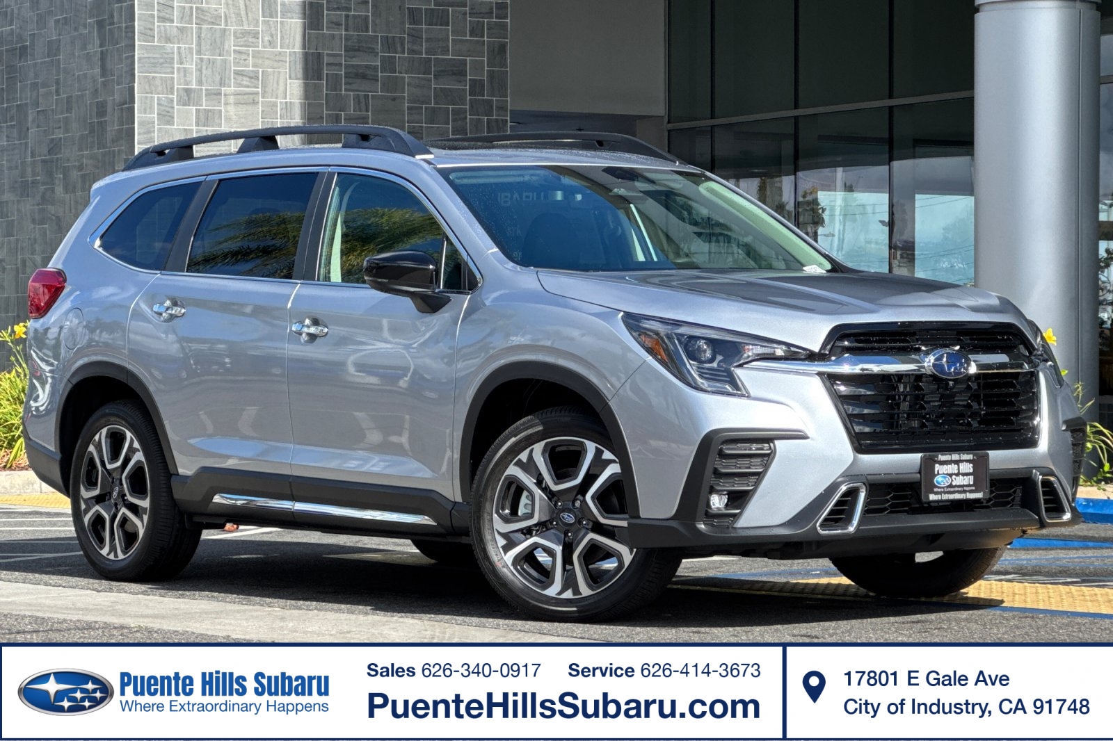 Ice Silver Metallic 2026 Subaru Ascent SUV / Crossover All-Wheel Drive Automatic