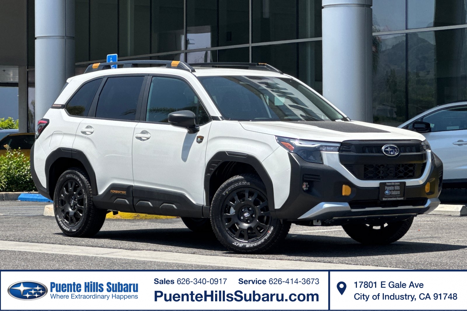 Crystal White Pearl 2026 Subaru Forester SUV / Crossover All-Wheel Drive Automatic