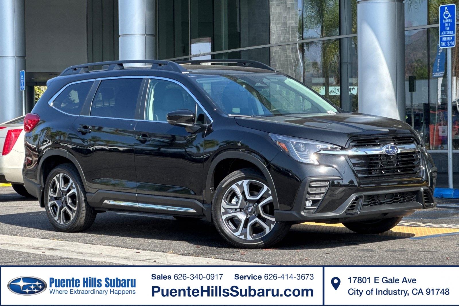 Crystal Black 2026 Subaru Ascent SUV / Crossover All-Wheel Drive Continuously Variable Transmission