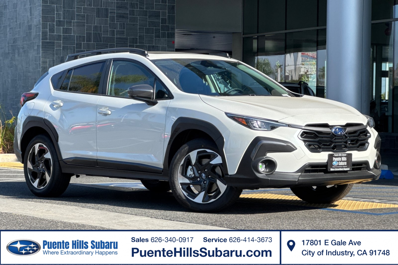 Crystal White 2026 Subaru Crosstrek SUV / Crossover All-Wheel Drive Continuously Variable Transmission