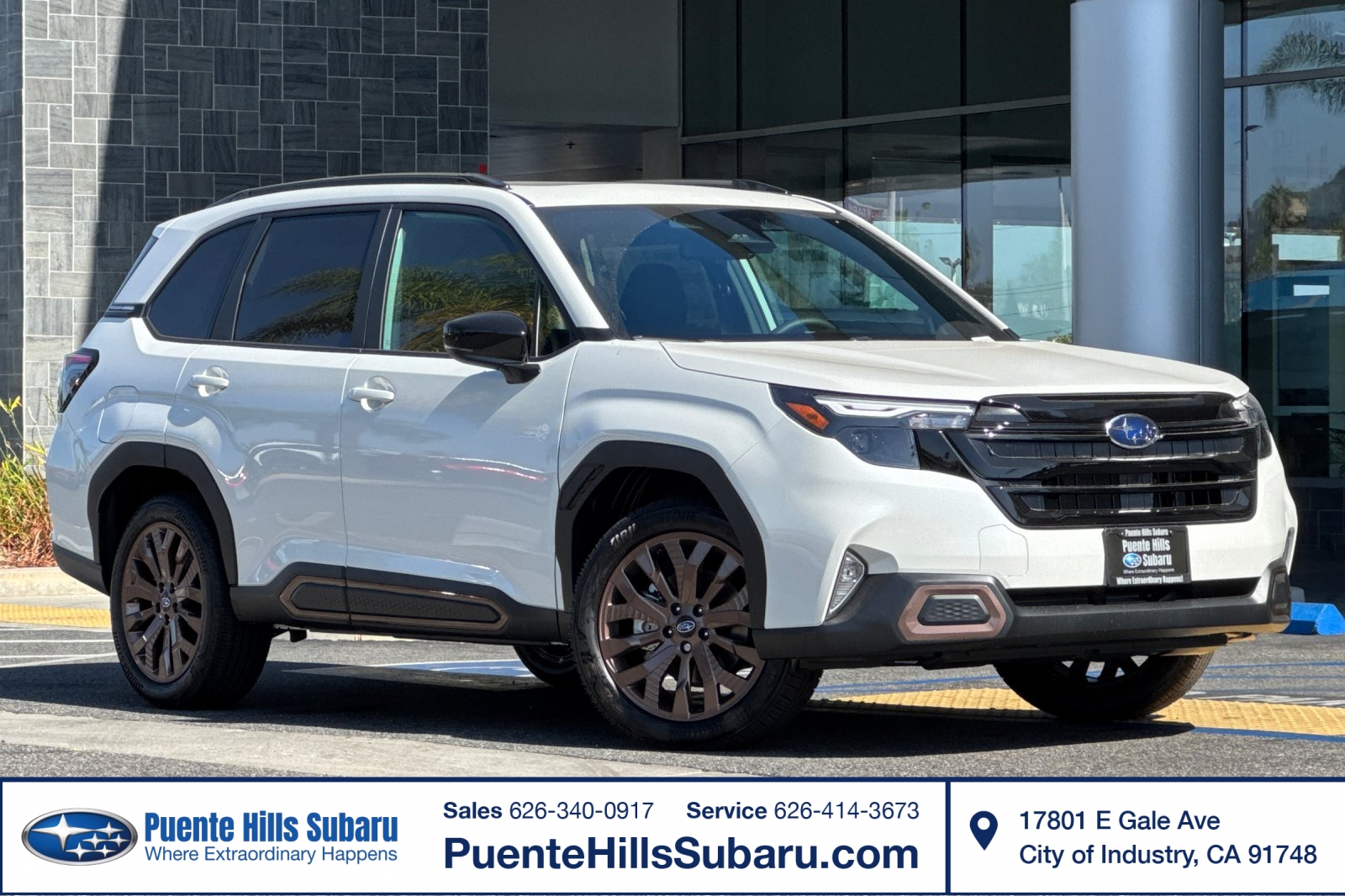 Crystal White 2026 Subaru Forester SUV / Crossover All-Wheel Drive Automatic