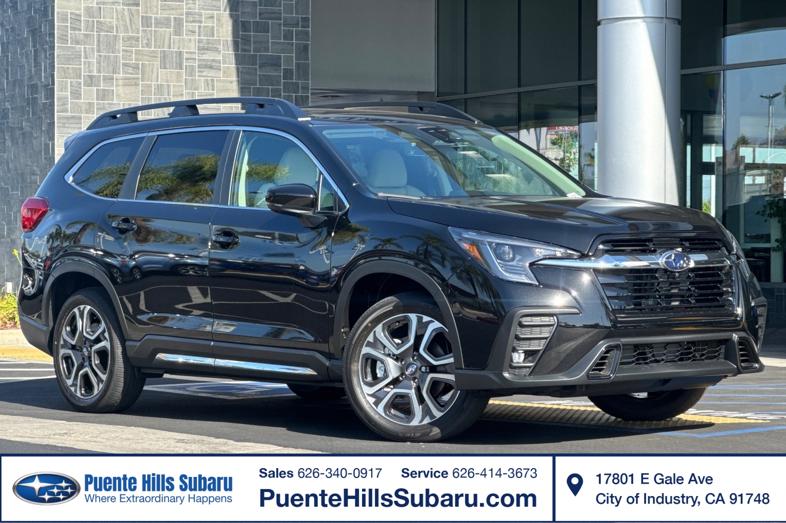 Crystal Black 2026 Subaru Ascent SUV / Crossover All-Wheel Drive Automatic
