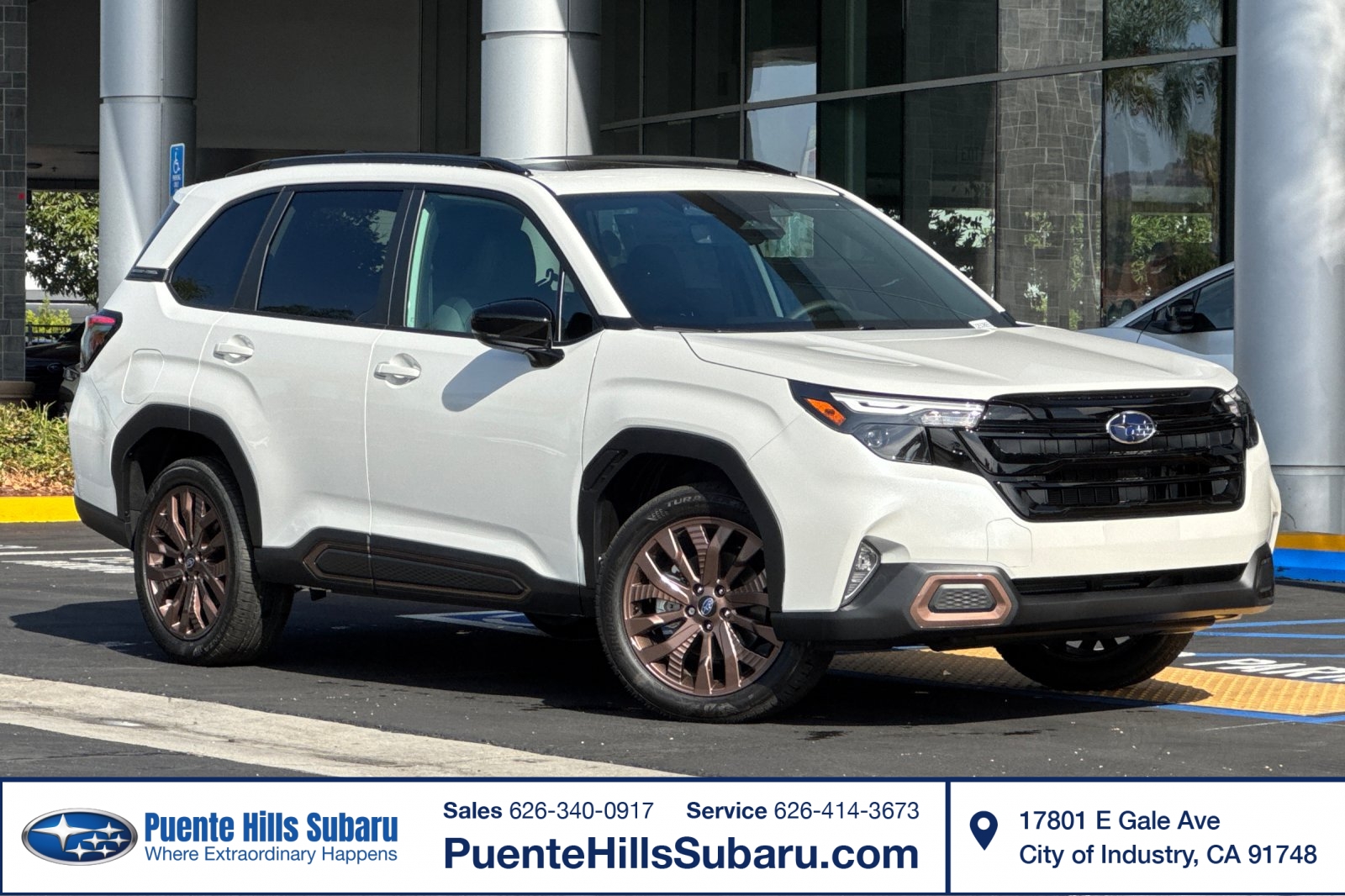 Crystal White 2026 Subaru Forester SUV / Crossover All-Wheel Drive Automatic