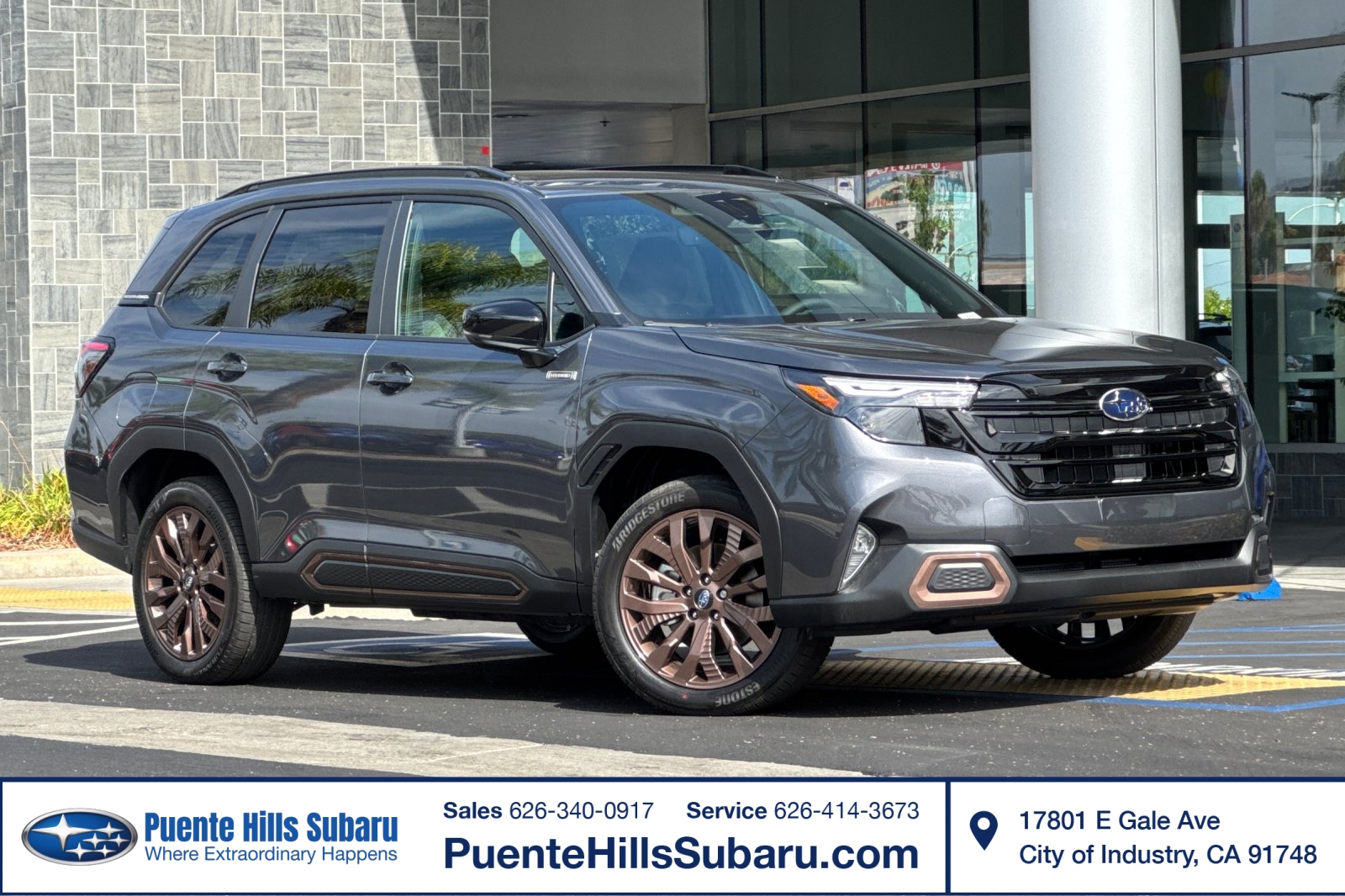 Magnetite Gray Metallic 2026 Subaru Forester Hybrid SUV / Crossover All-Wheel Drive Automatic