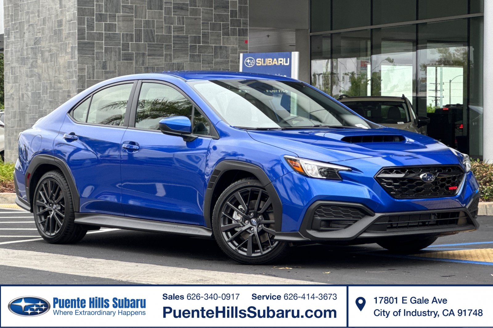 Blue Pearl 2026 Subaru WRX Sedan All-Wheel Drive 6-Speed Manual
