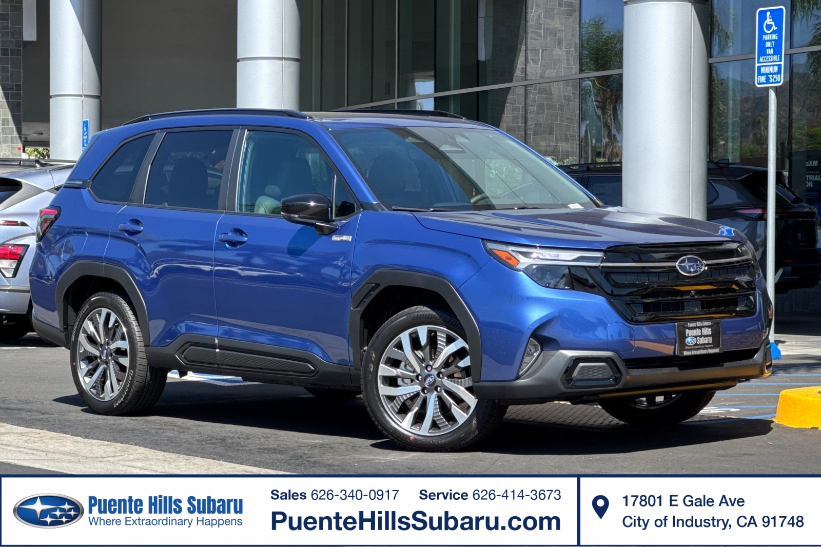 Daybreak Blue Pearl 2026 Subaru Forester Hybrid SUV / Crossover All-Wheel Drive Automatic