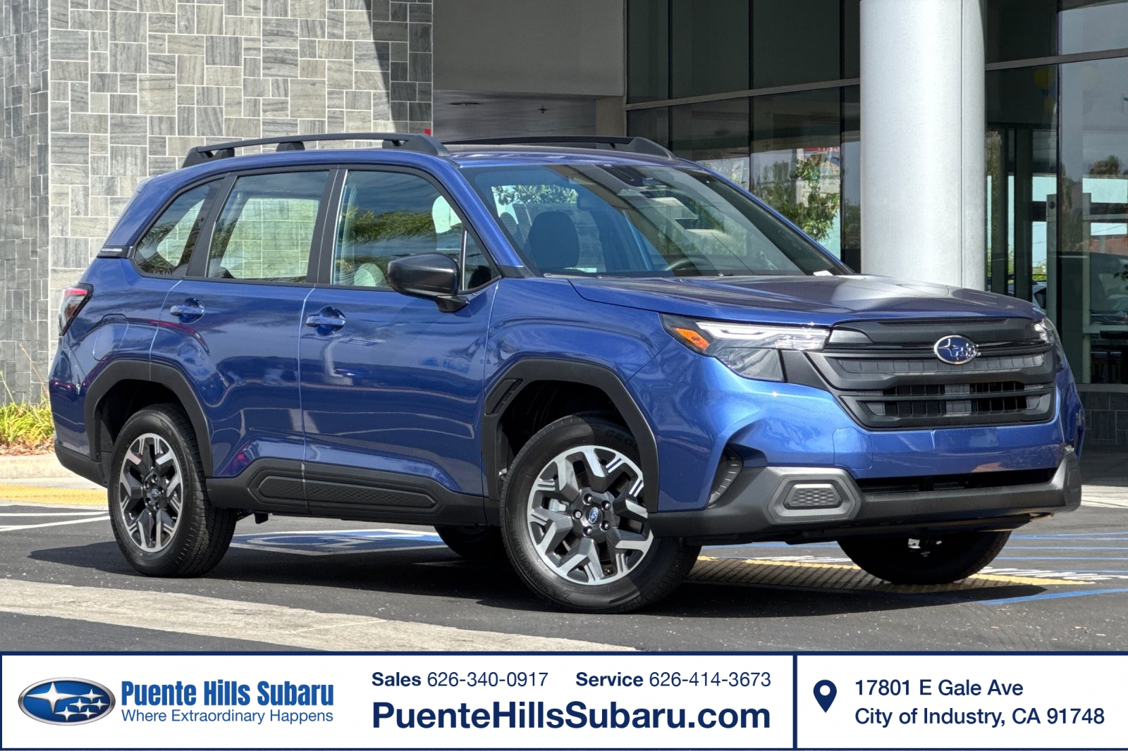 Daybreak Blue Pearl 2026 Subaru Forester SUV / Crossover All-Wheel Drive Automatic
