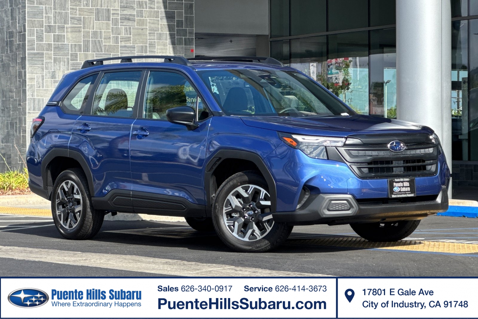 Blau 2026 Subaru Forester SUV / Crossover All-Wheel Drive Automatic
