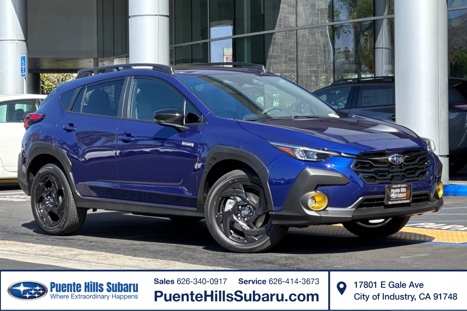 Sapphire Blue Pearl 2026 Subaru Crosstrek Hybrid SUV / Crossover All-Wheel Drive Automatic