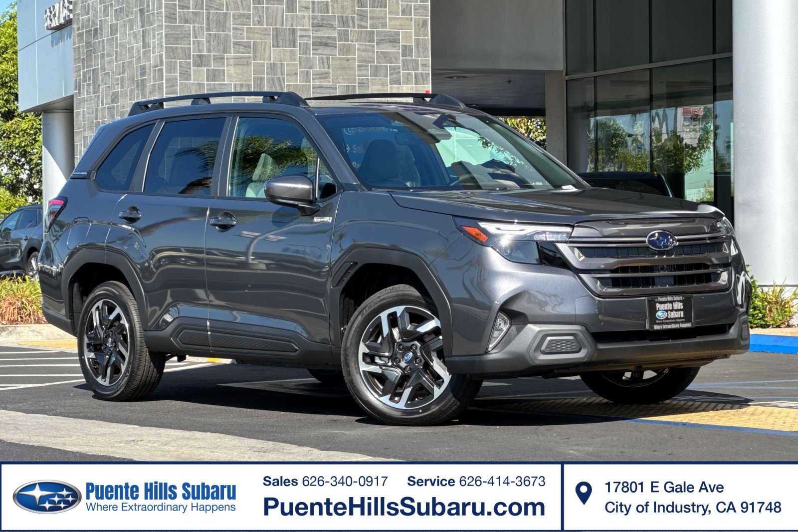 Magnetite Gray 2026 Subaru Forester Hybrid SUV / Crossover All-Wheel Drive Automatic