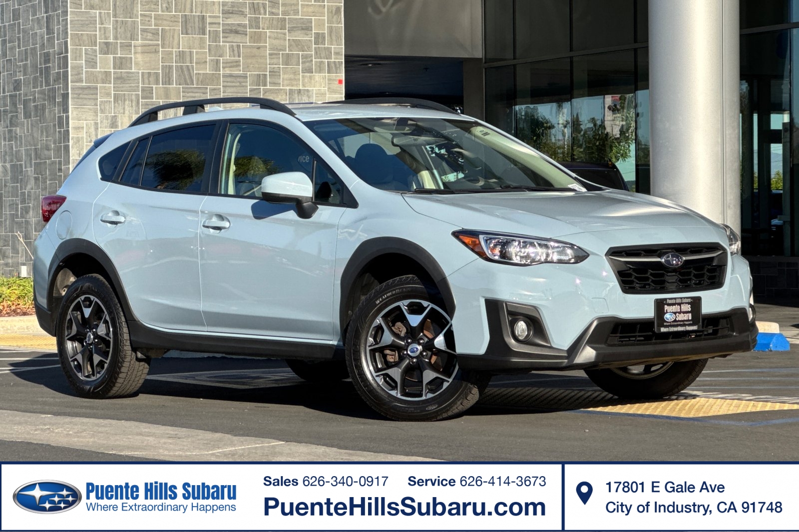 Cool Gray Khaki 2018 Subaru Crosstrek SUV / Crossover All-Wheel Drive Manual