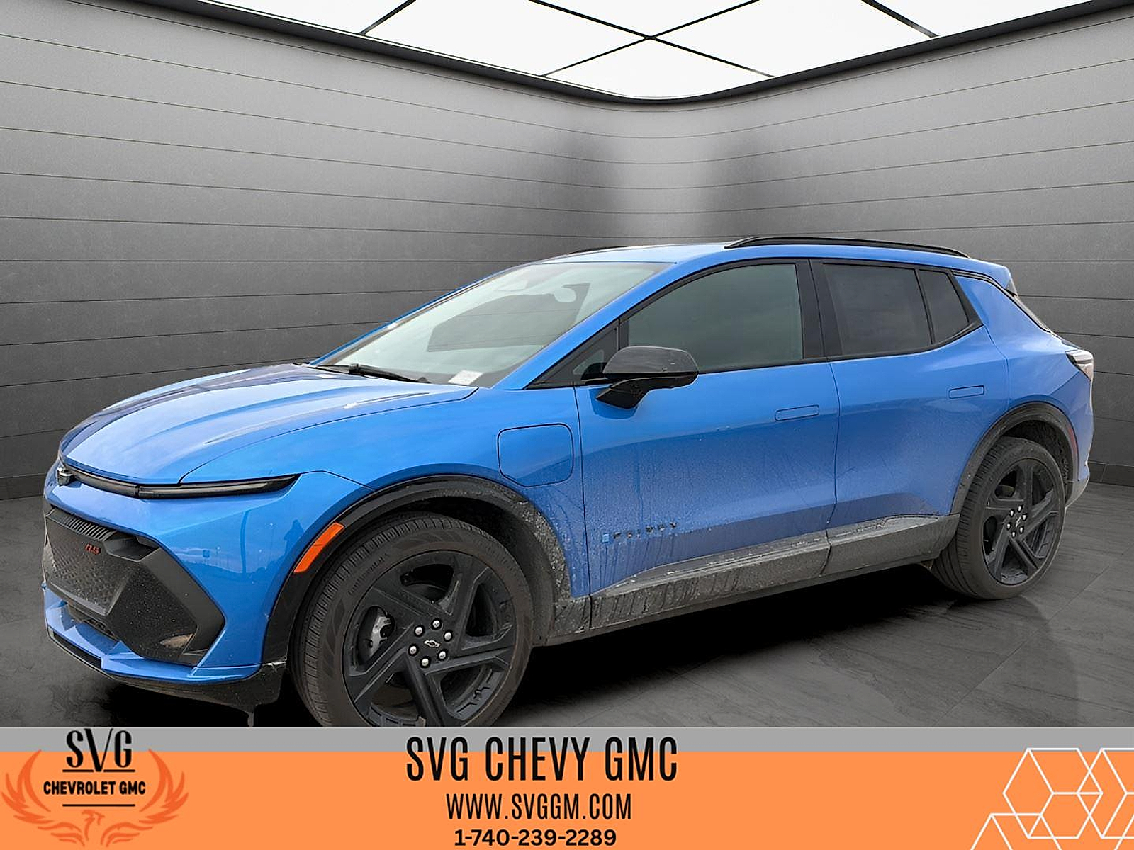 Riptide Blue Metallic - GJV 2026 Chevrolet Equinox EV SUV / Crossover Front-Wheel Drive Automatic