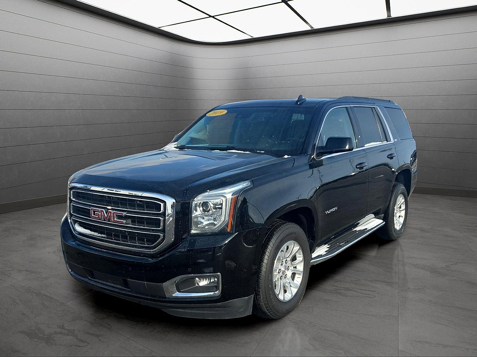Onyx Black 2019 GMC Yukon SLT 4WD SUV / Crossover Four-Wheel Drive Automatic