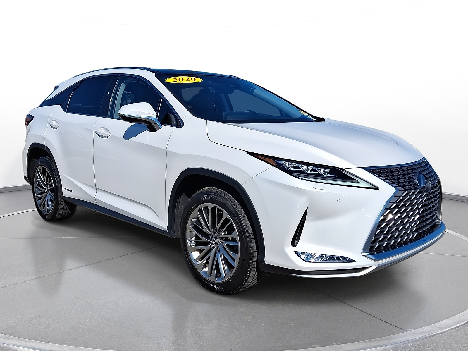 Eminent White Pearl 2020 Lexus RX Hybrid SUV / Crossover All-Wheel Drive Automatic