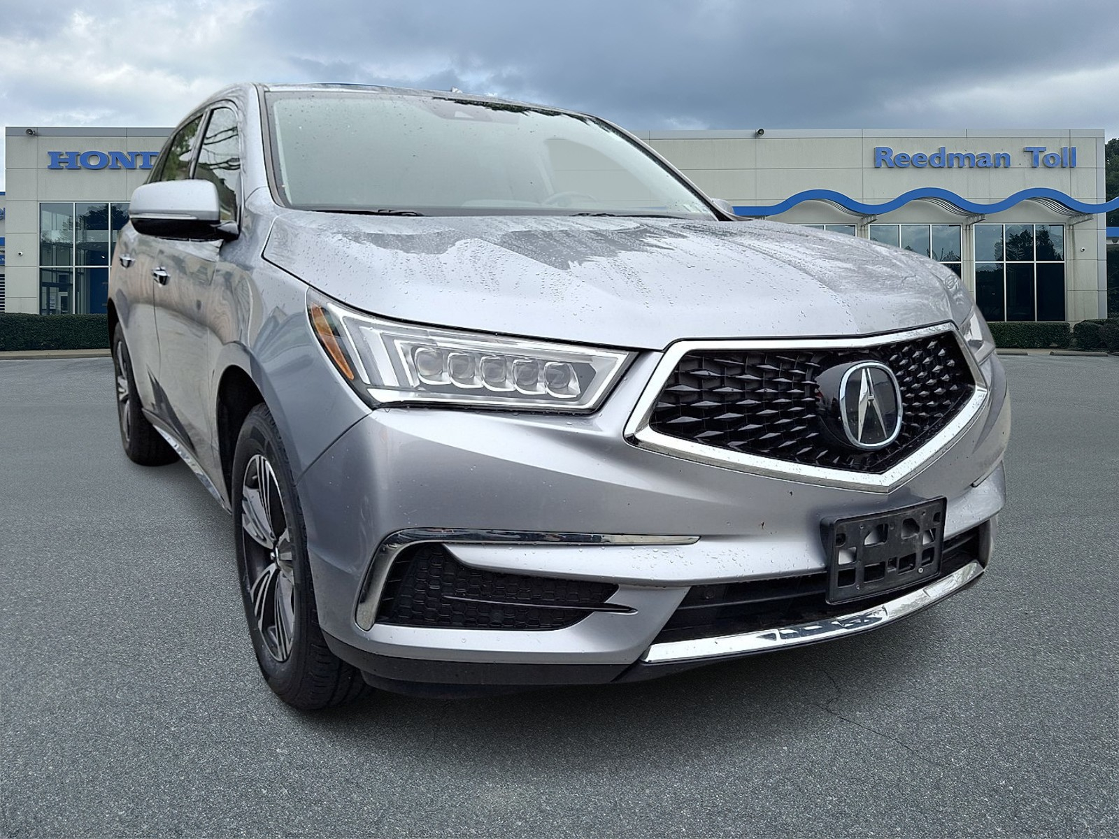 Lunar Silver Metallic 2018 Acura MDX SH-AWD SUV / Crossover All-Wheel Drive 9-Speed Automatic