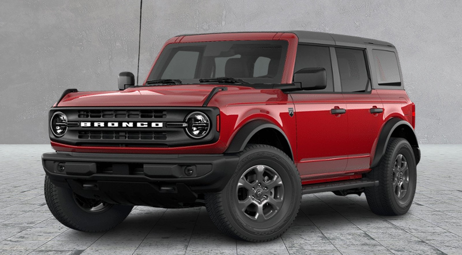 Ruby Red Metallic Tinted Clearcoat 2026 Ford Bronco Big Bend 4-Door 4WD SUV / Crossover Four-Wheel Drive Automatic