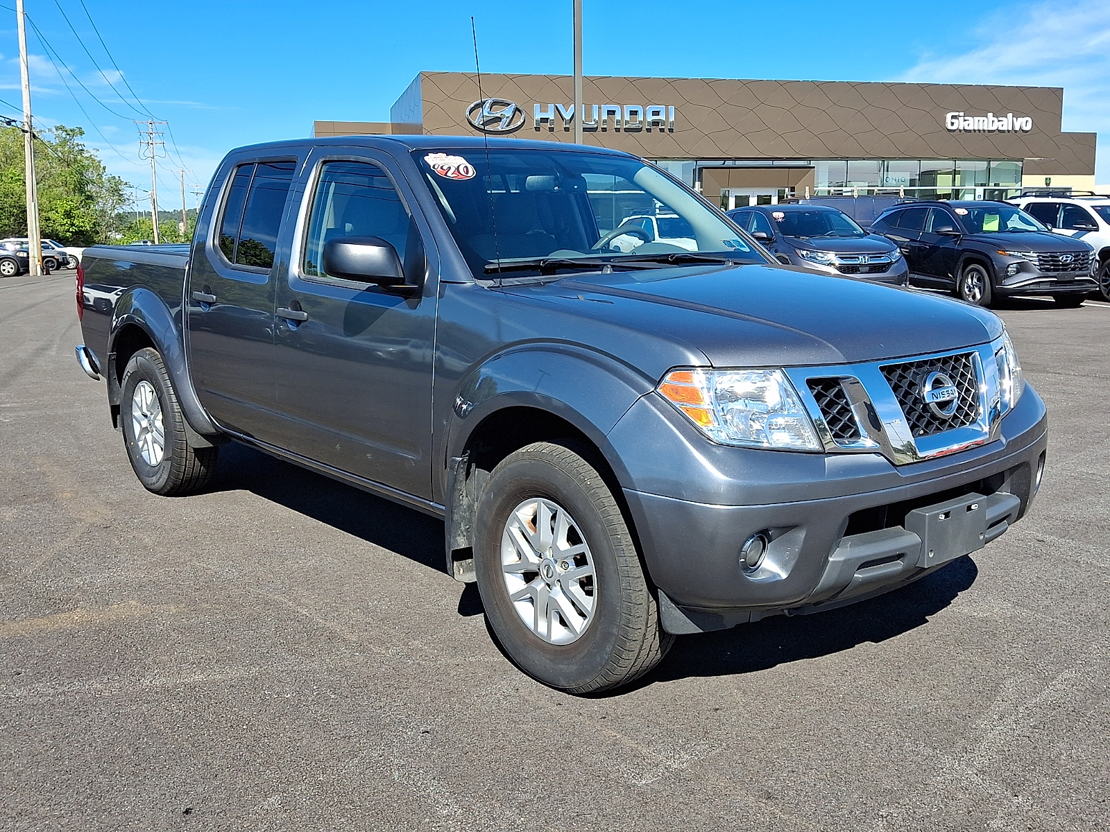 Gun Metallic - KAD 2020 Nissan Frontier Pickup Truck Four-Wheel Drive Automatic