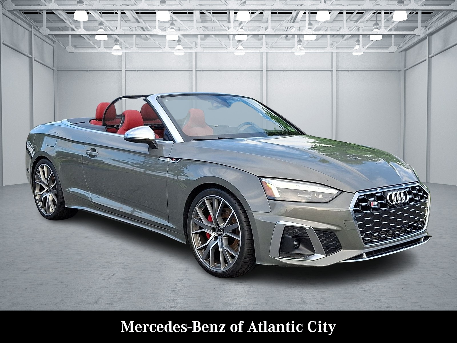 Chronos Gray Metallic/Black Roof - Z7PA 2024 Audi S5 3.0T quattro Premium Plus Cabriolet AWD Convertible All-Wheel Drive Automatic