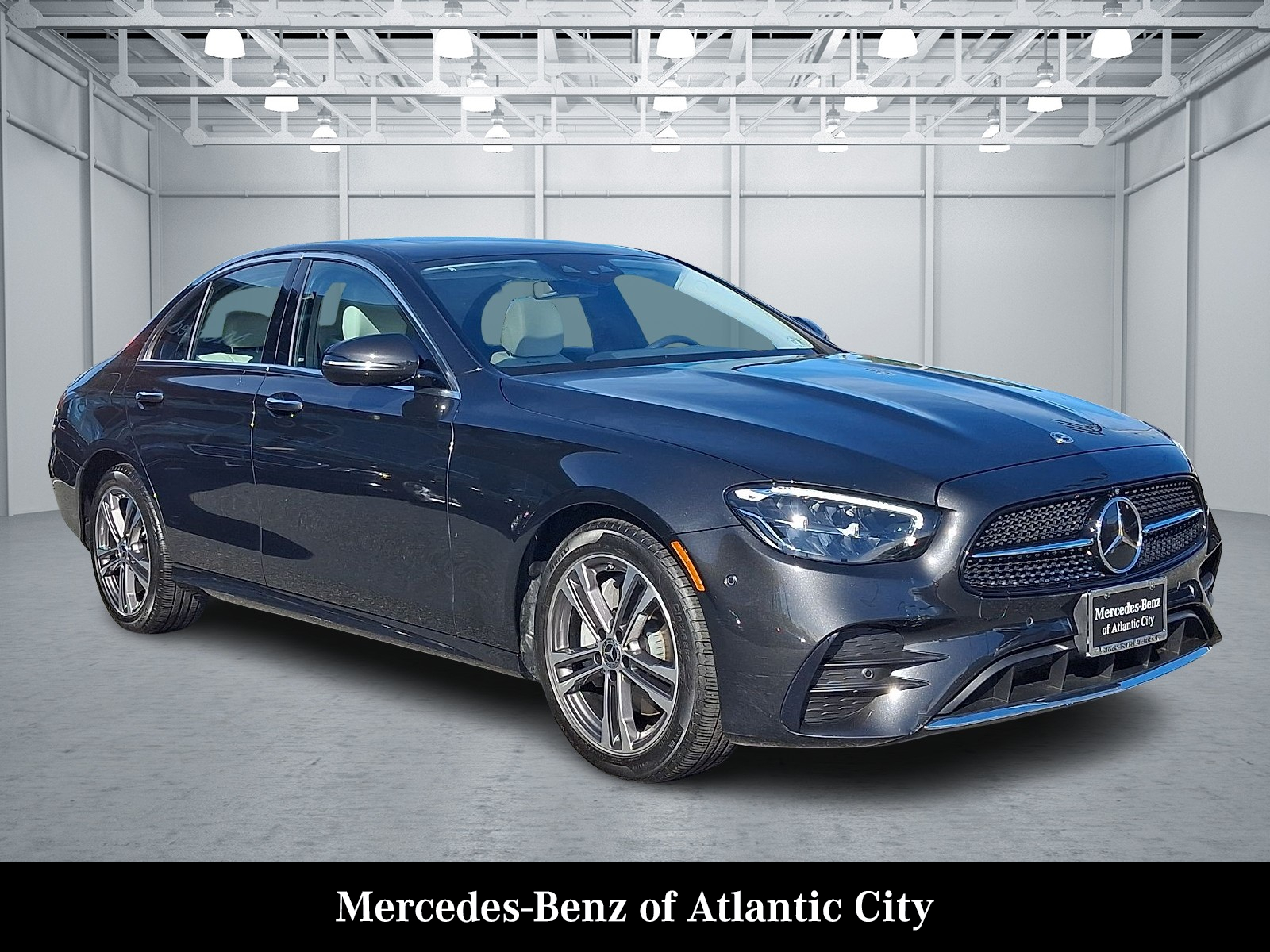 Graphite Gray Metallic 2023 Mercedes-Benz E-Class Sedan All-Wheel Drive Automatic