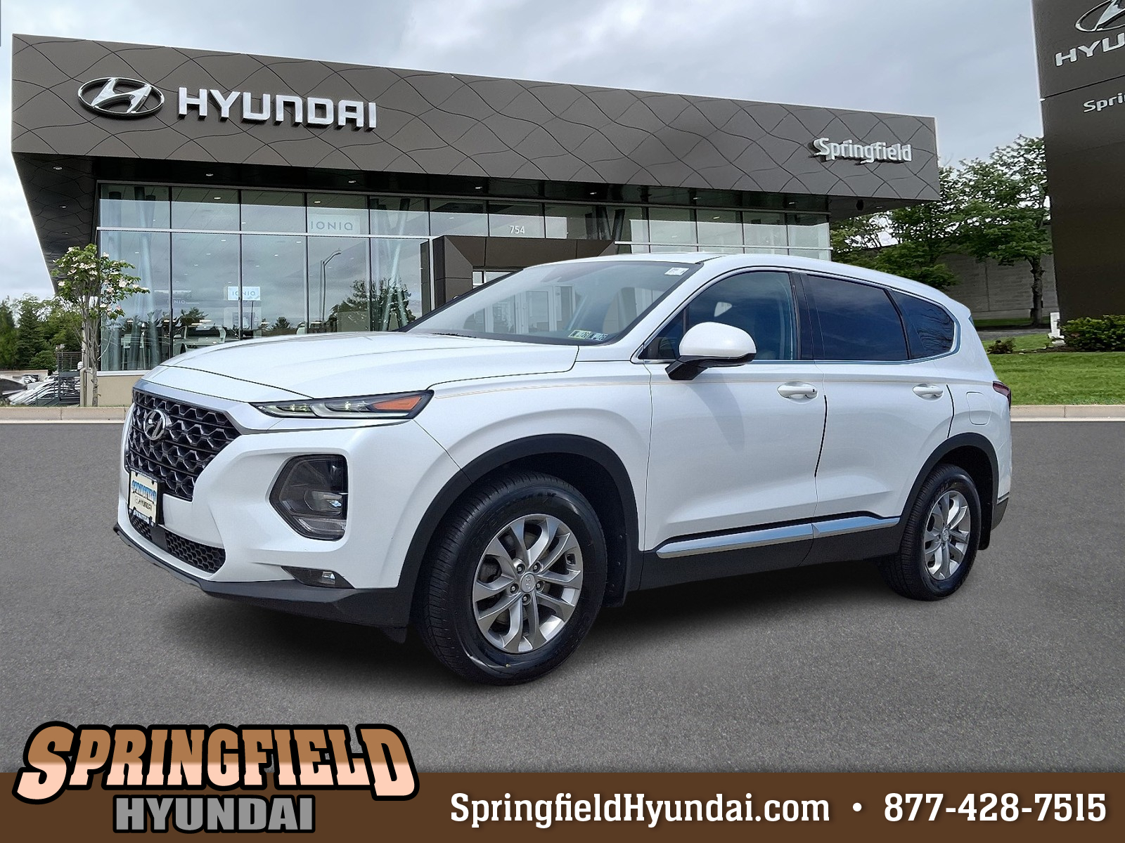 used 2020 Hyundai Santa Fe car, priced at $20,920