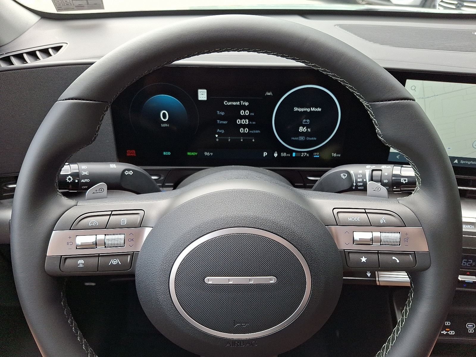 new 2025 Hyundai Kona Electric car, priced at $38,525