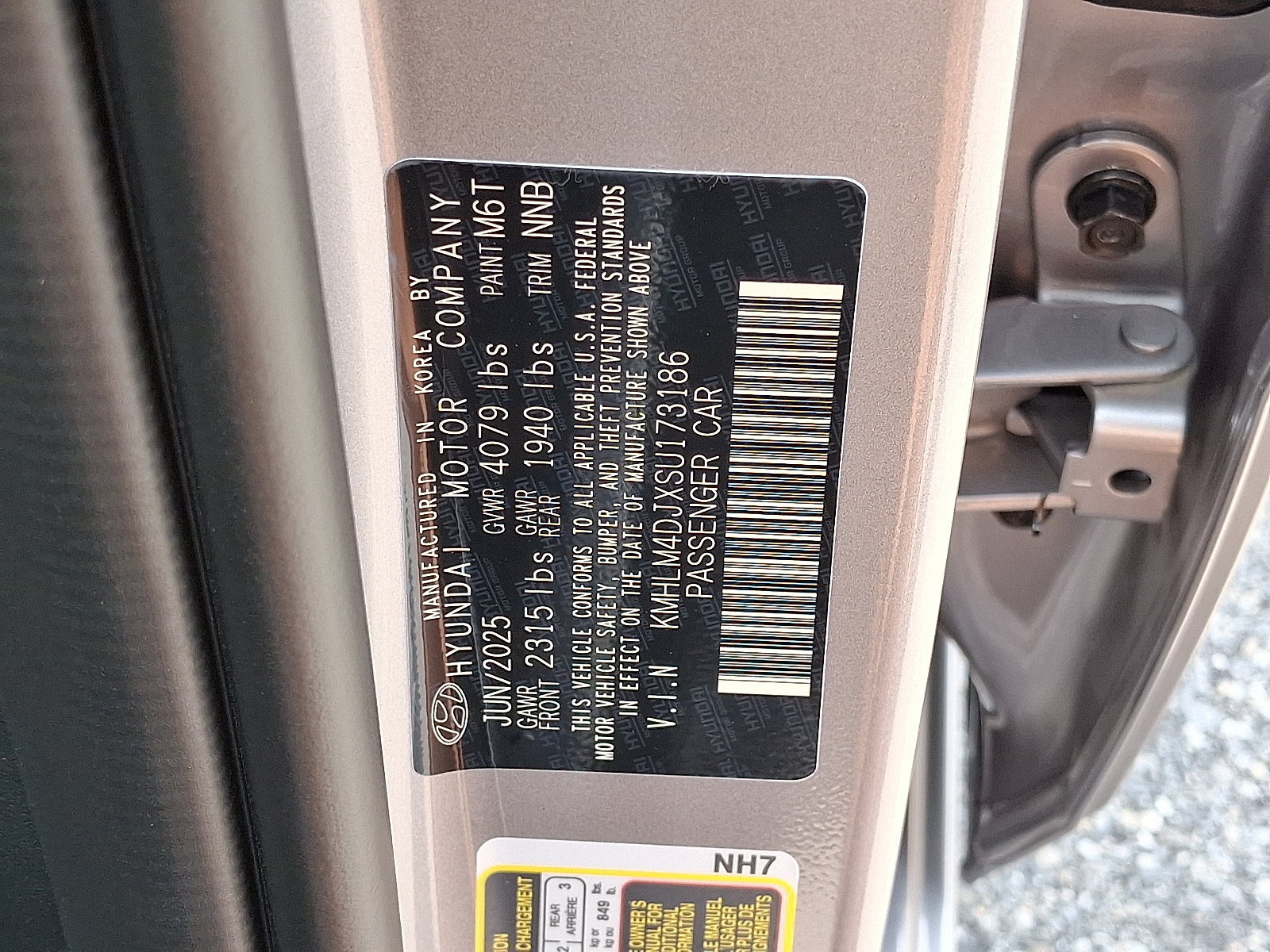 new 2025 Hyundai Elantra Hybrid car, priced at $27,250