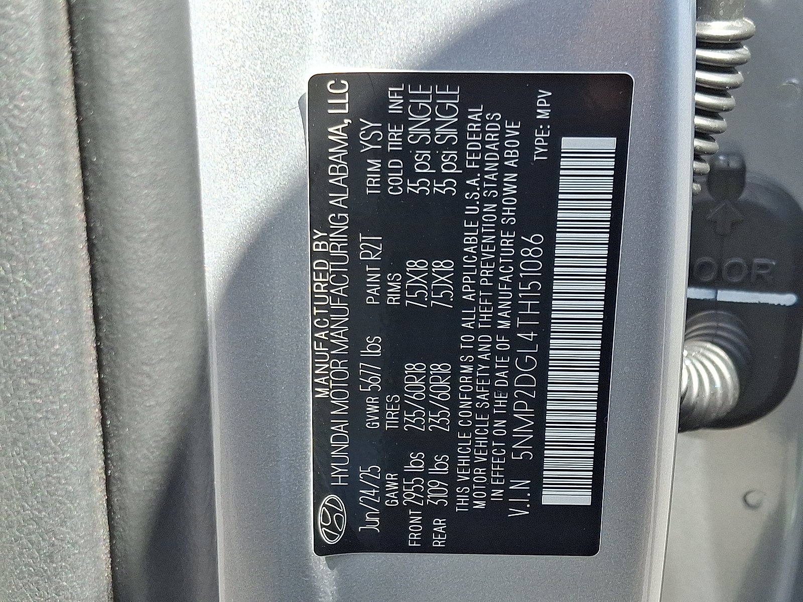 new 2026 Hyundai Santa Fe car, priced at $41,895