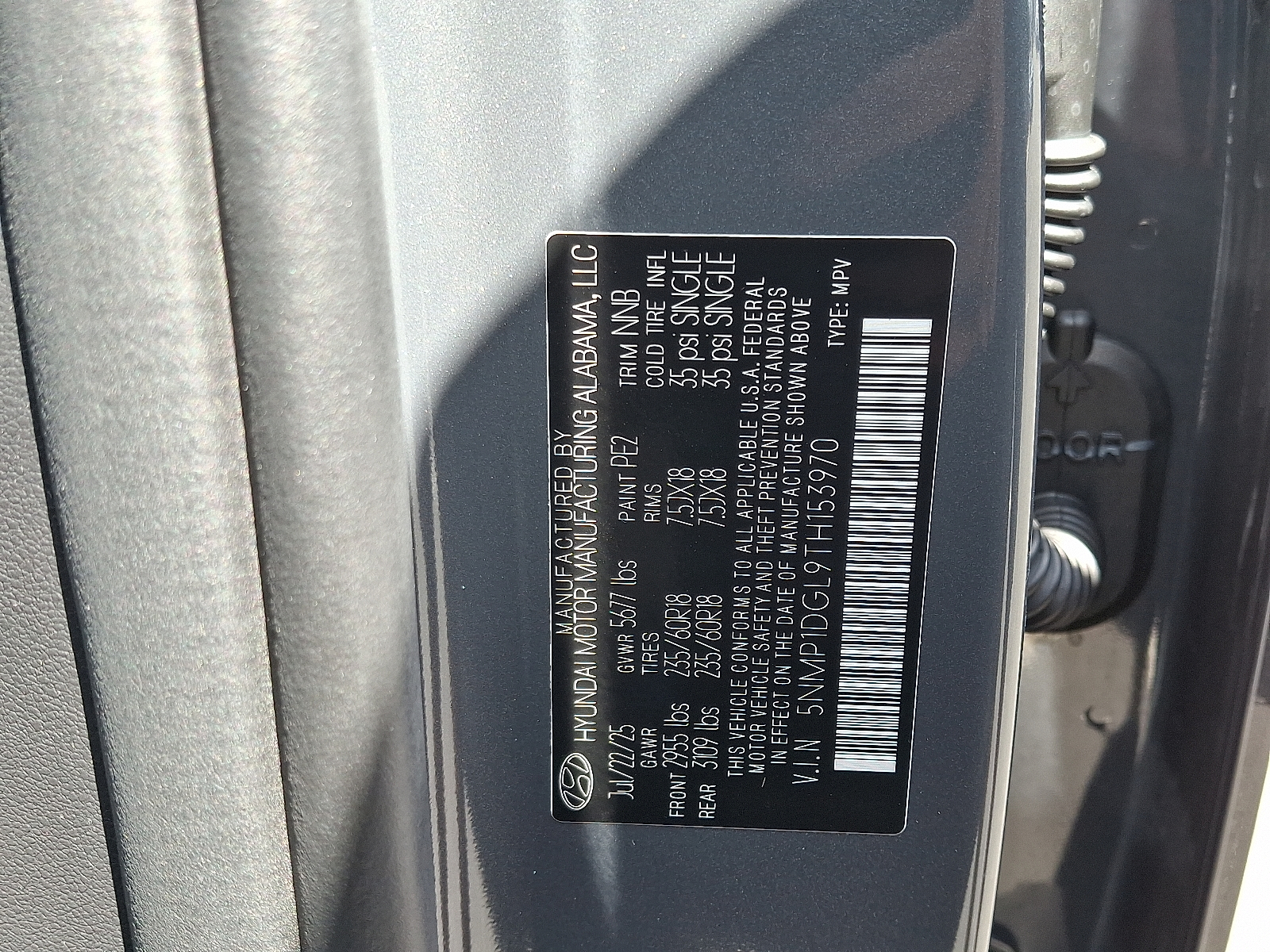 new 2026 Hyundai Santa Fe car, priced at $38,990