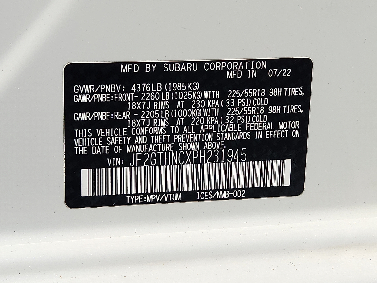 used 2023 Subaru Crosstrek car, priced at $26,728
