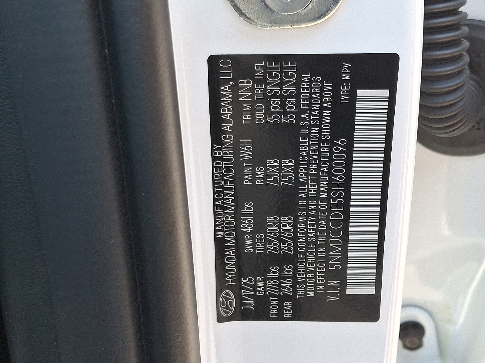 new 2025 Hyundai Tucson car, priced at $35,811