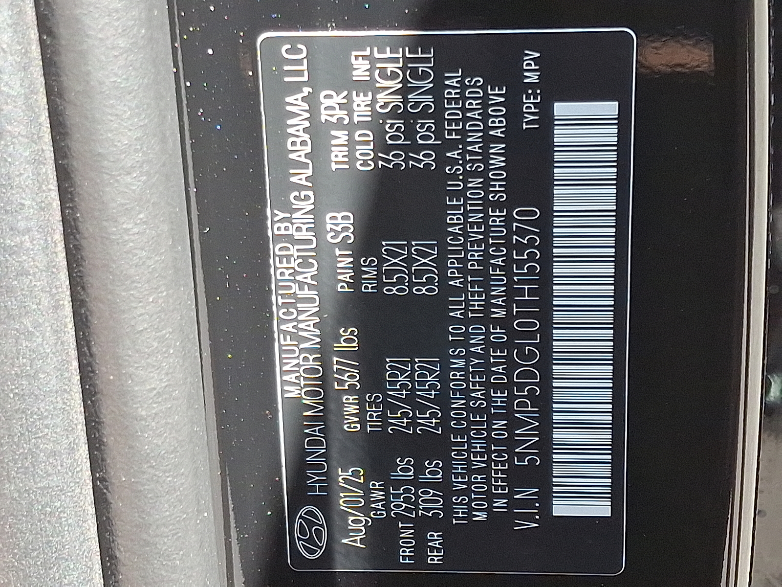 new 2026 Hyundai Santa Fe car, priced at $51,880