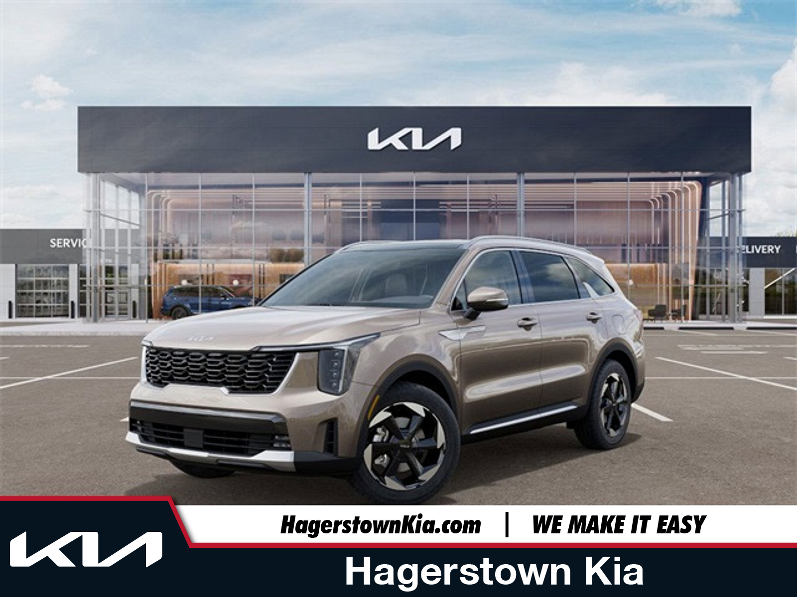 new 2025 Kia Sorento Hybrid car, priced at $43,390