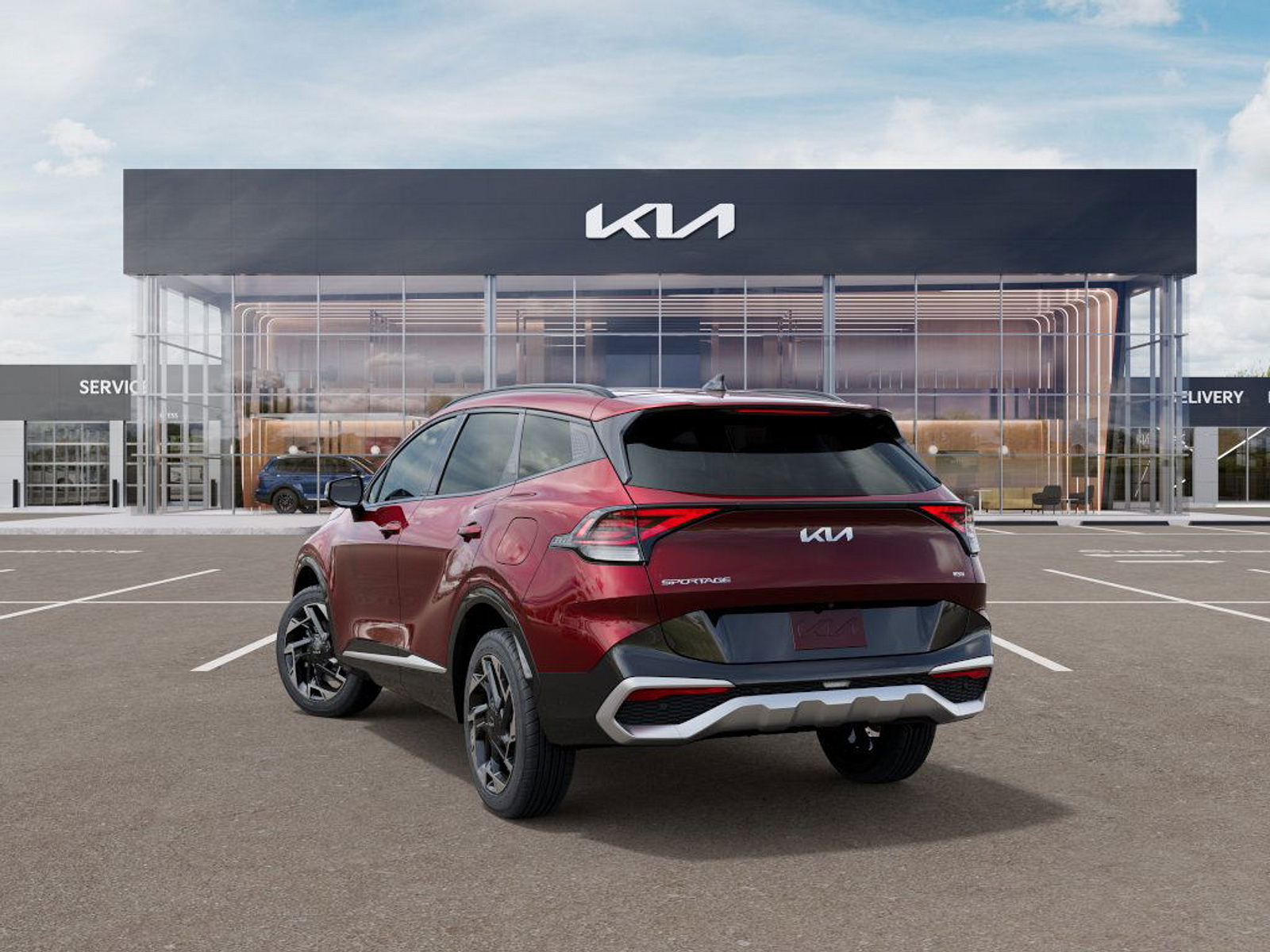 new 2025 Kia Sportage car, priced at $38,950