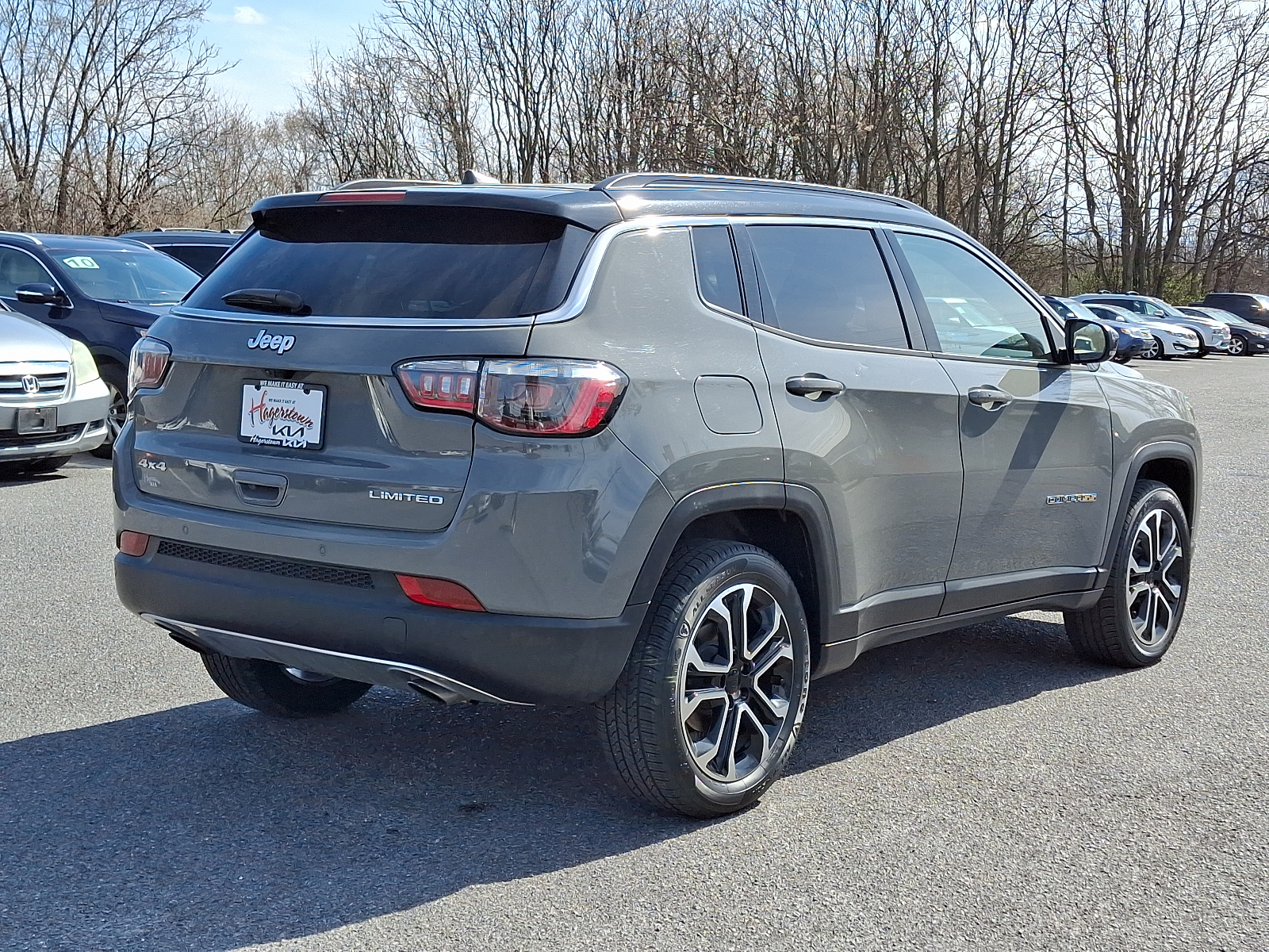 used 2023 Jeep Compass car, priced at $22,999