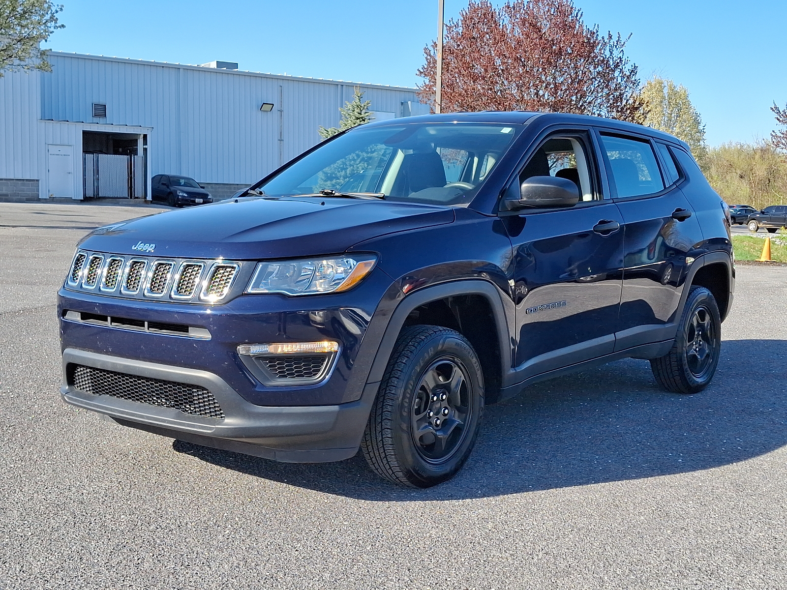 used 2021 Jeep Compass car, priced at $17,999