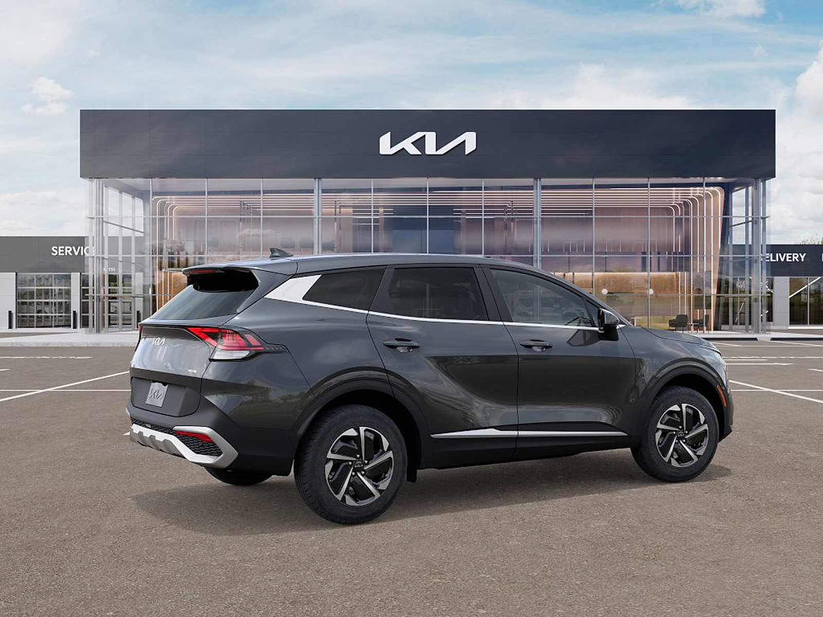 new 2025 Kia Sportage Hybrid car, priced at $32,555