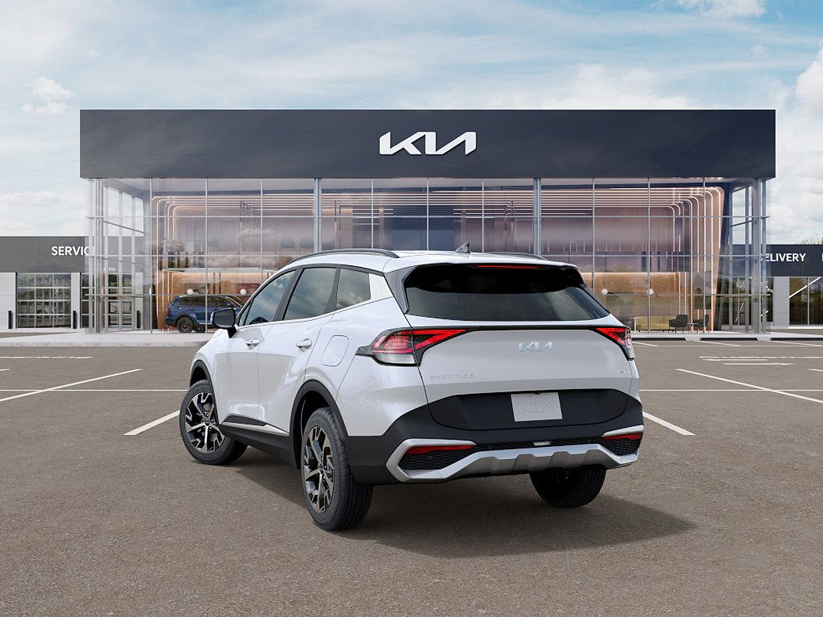 new 2025 Kia Sportage Hybrid car, priced at $34,555
