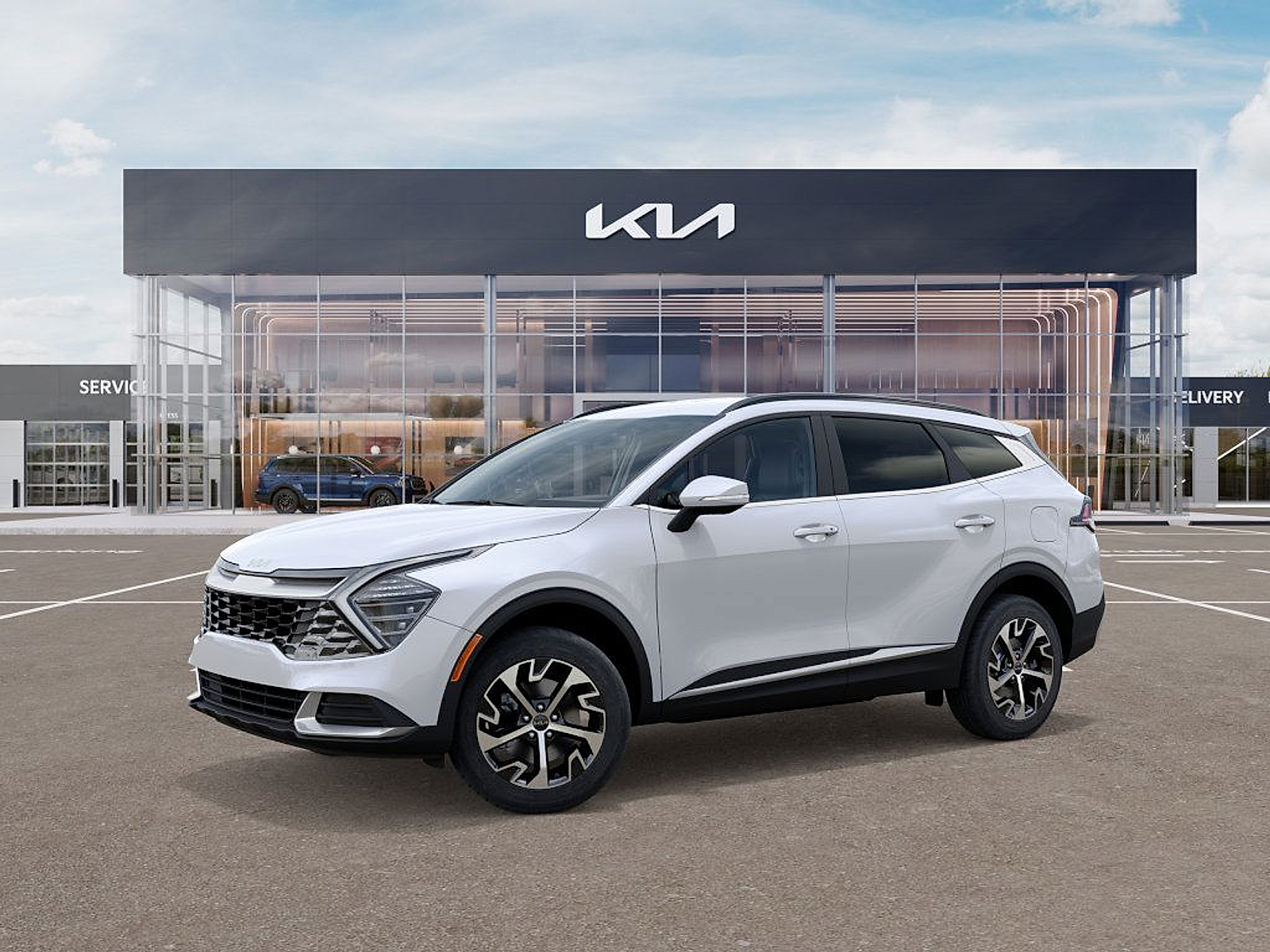 new 2025 Kia Sportage Hybrid car, priced at $34,555