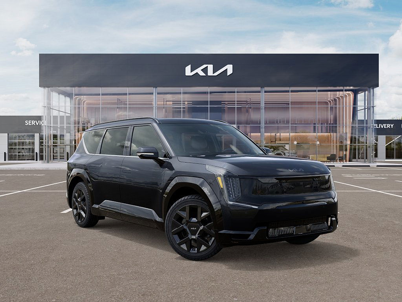 new 2026 Kia EV9 car, priced at $72,390