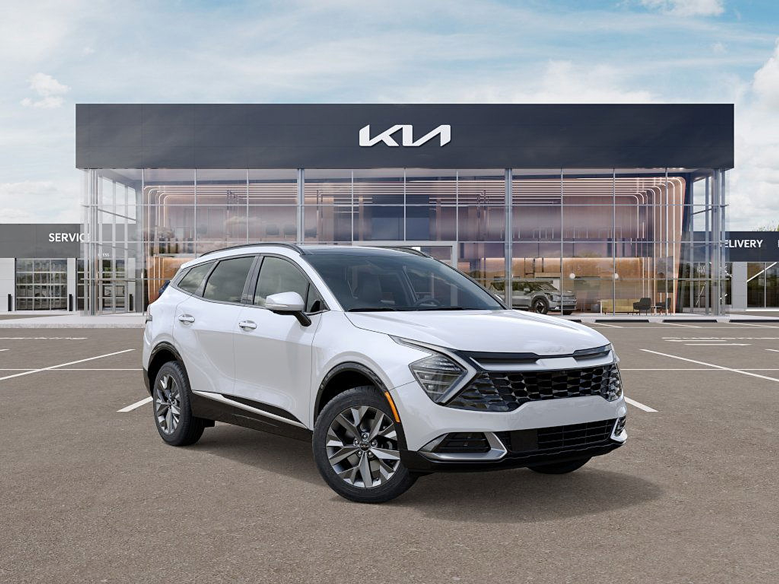 new 2025 Kia Sportage Hybrid car, priced at $39,955