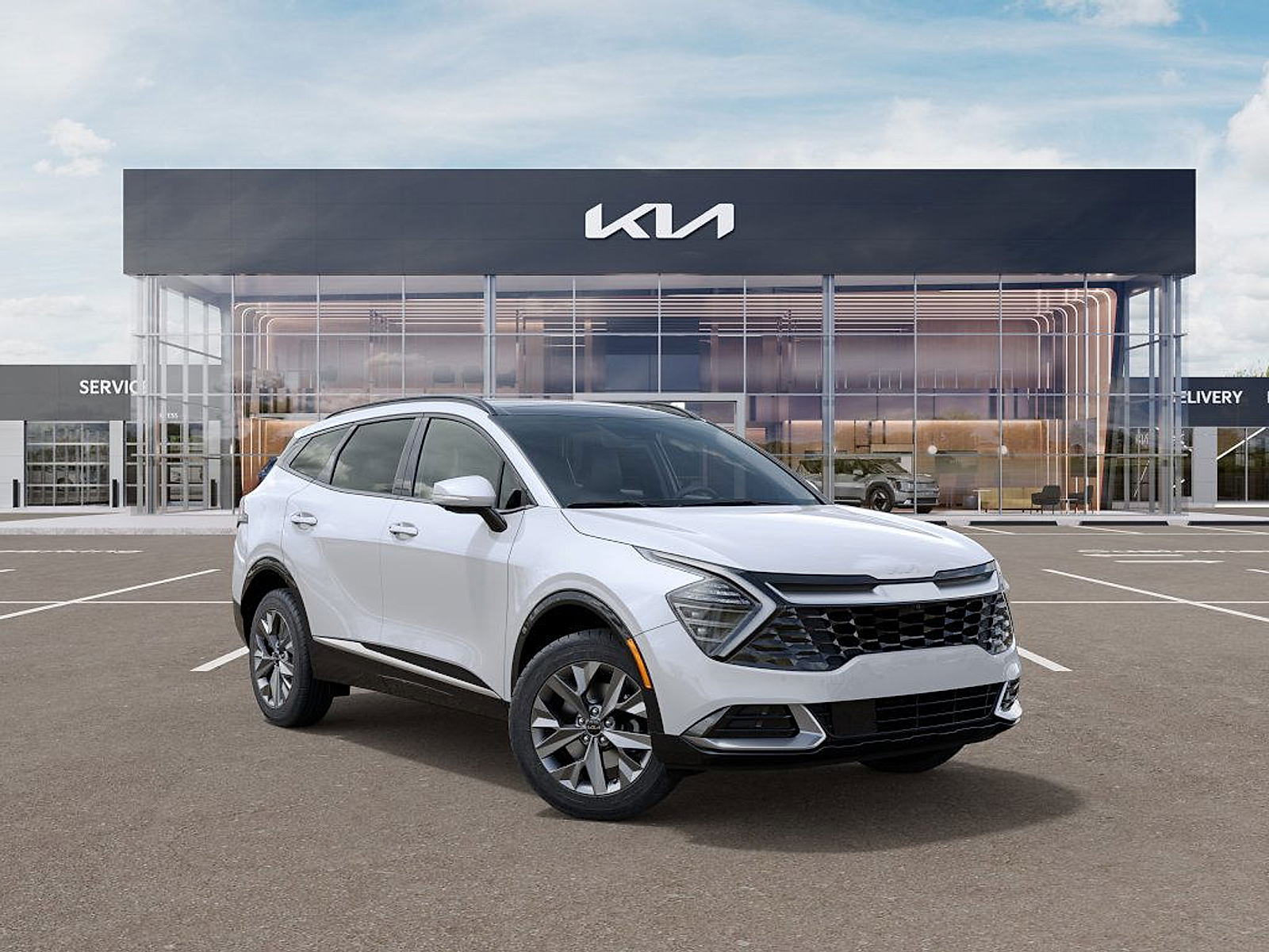 new 2025 Kia Sportage Hybrid car, priced at $39,955