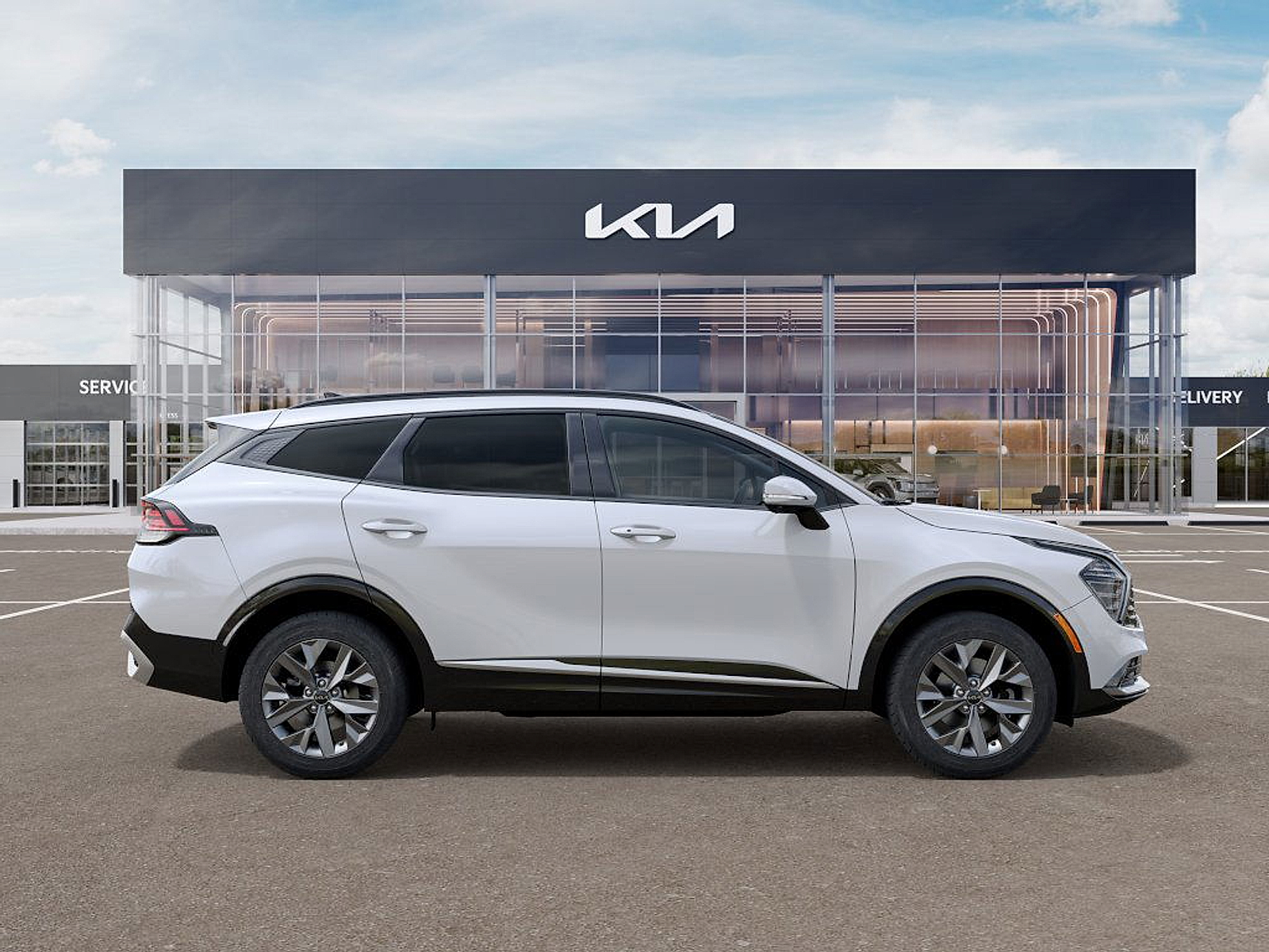 new 2025 Kia Sportage Hybrid car, priced at $39,955