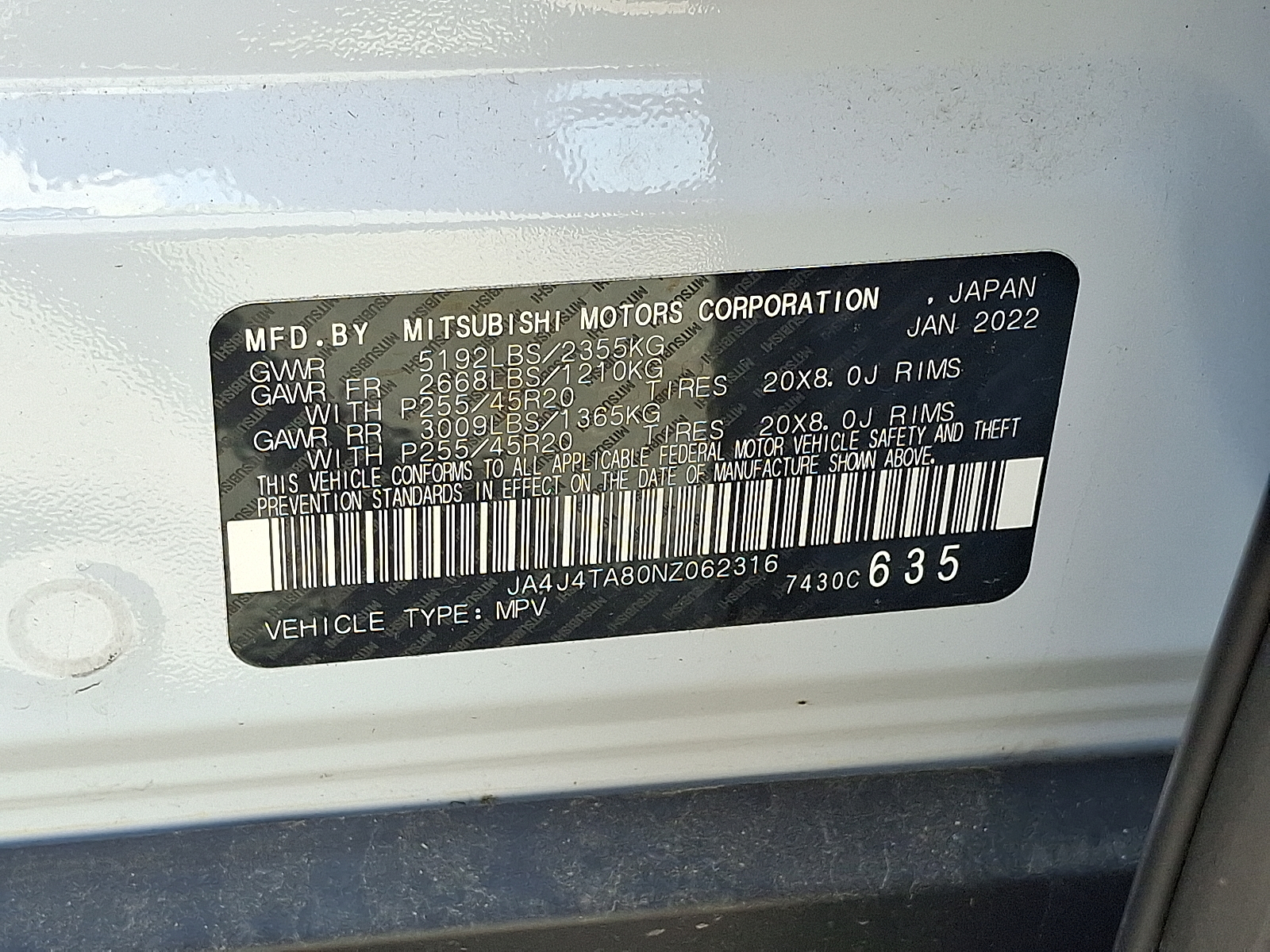 used 2022 Mitsubishi Outlander car, priced at $22,499