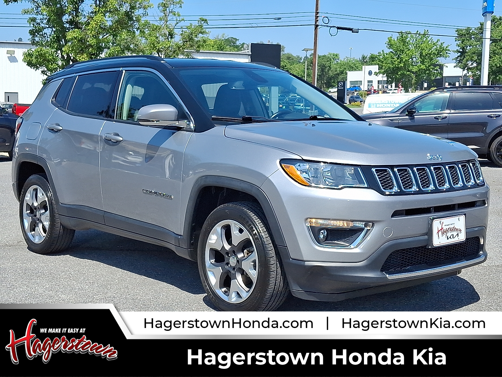 used 2019 Jeep Compass car, priced at $17,999