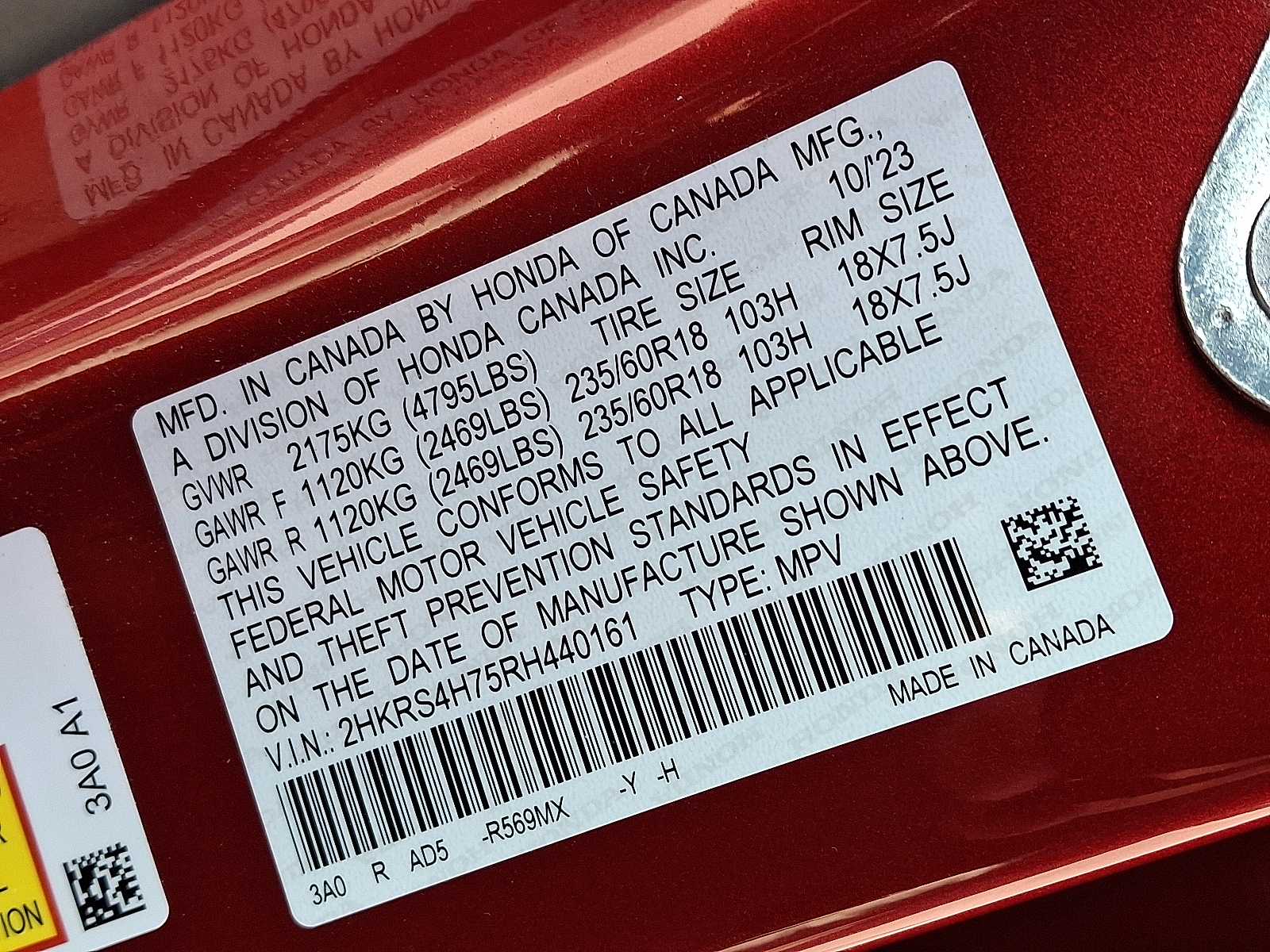 used 2024 Honda CR-V car, priced at $34,999