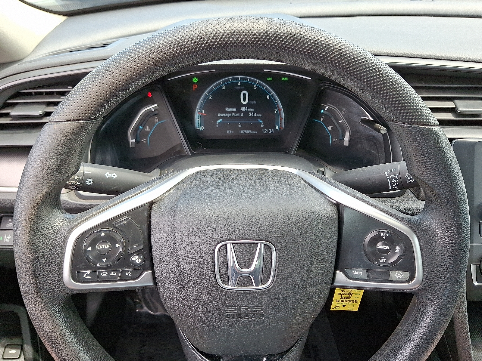 used 2019 Honda Civic car, priced at $16,499