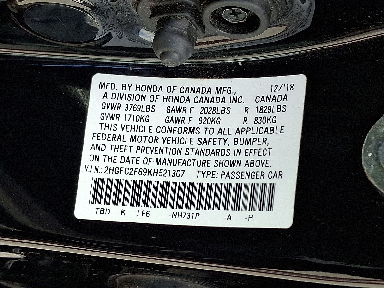 used 2019 Honda Civic car, priced at $16,499